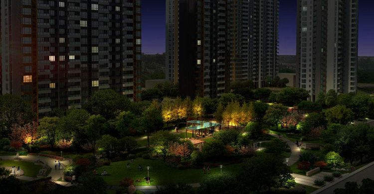住宅小區(qū)園林亮化